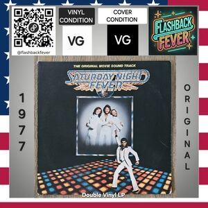 SATURDAY NIGHT FEVER•Original Movie Soundtrack•1977 US (#RS-2-4001)•Sound Makers
